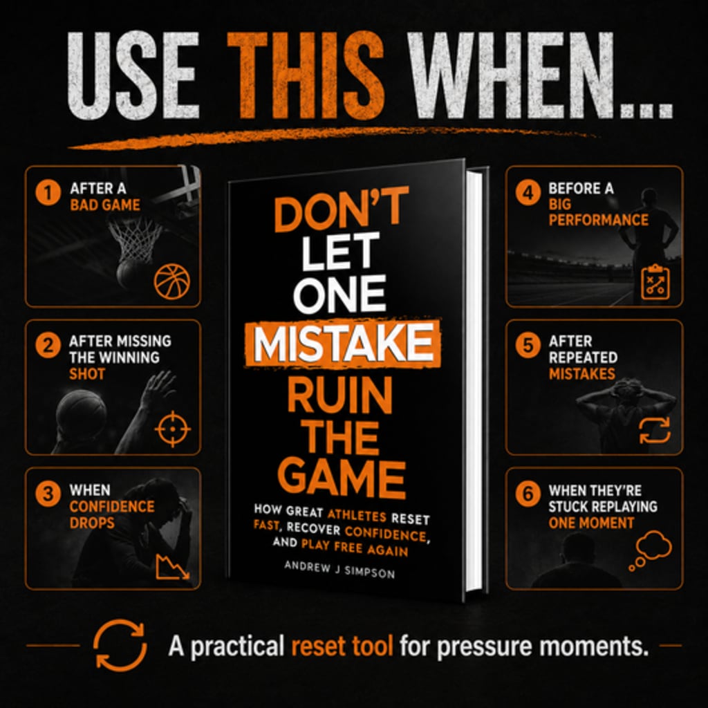 Don't Let One Mistake Ruin the Game — The 3-Second Bounce-Back System for Young Athletes